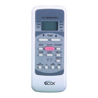 Ecox E RG51B30/(C)E Owner's Manual