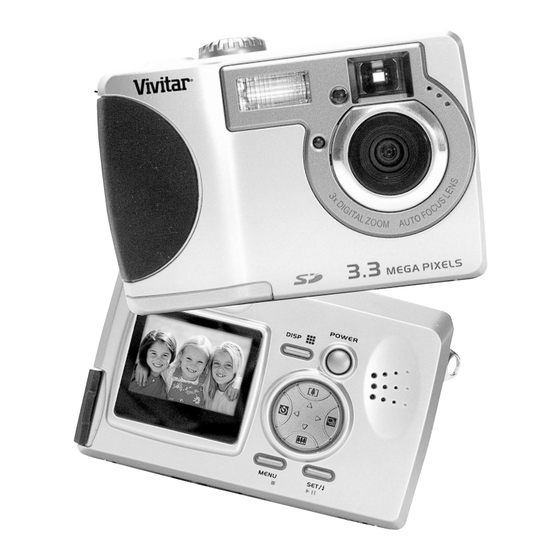 Vivitar ViviCam 3730 Instruction Manual
