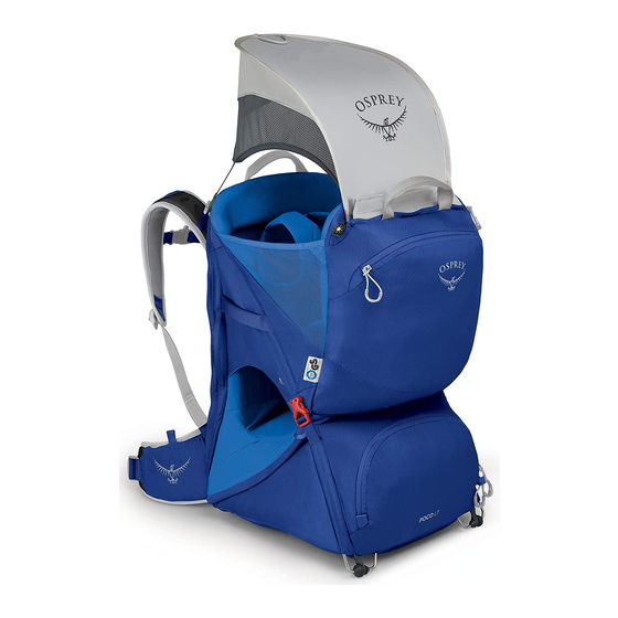 Osprey Poco LT Owner's Manual