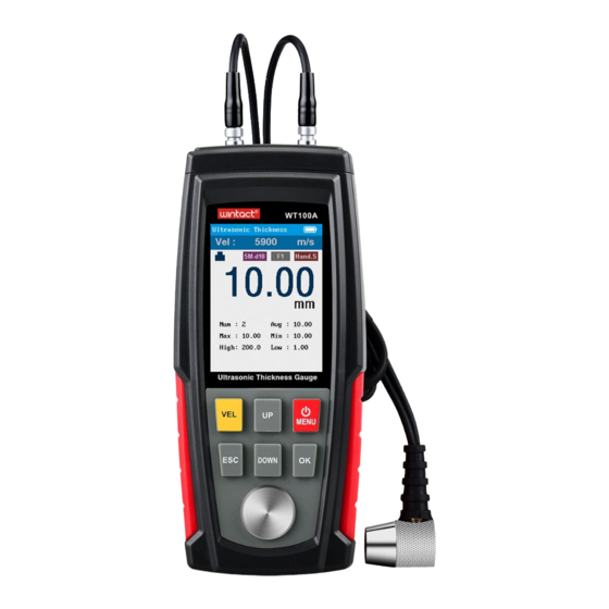 WINTACT WT100A Instruction Manual