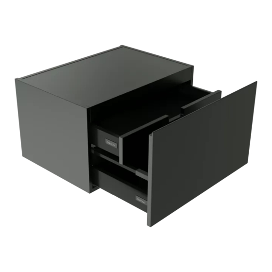Balmani STUDIO basin cabinet Installation Manual