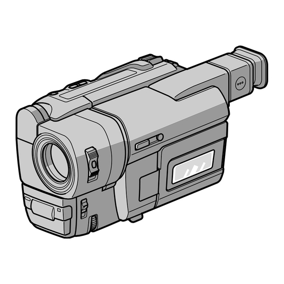 Sony video 8 XR CCD-TRV37E Operating Instructions Manual