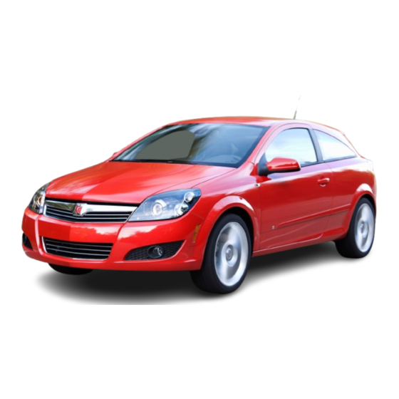 Saturn ASTRA 2009 Manual