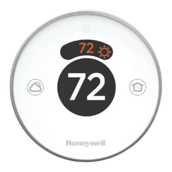 Honeywell Lyric Round TH8732WFH-5002/U Professional Install Manual