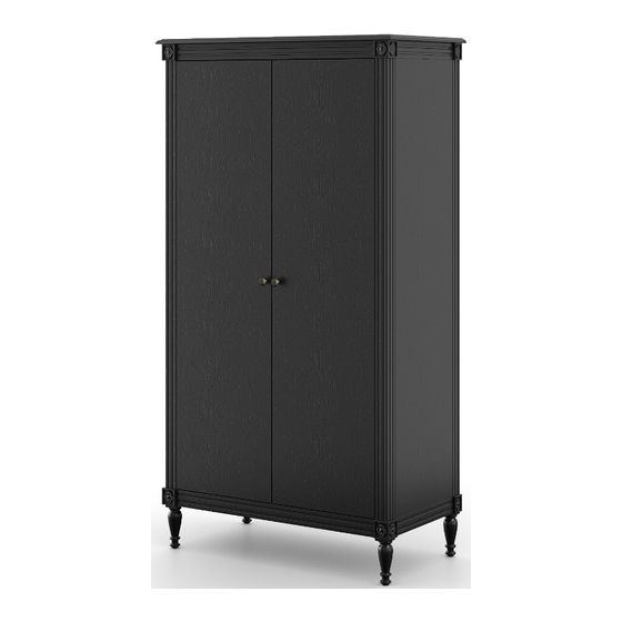feather&black Casterton Wardrobe Assembly Instruction Manual