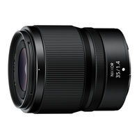 Nikon NIKKOR Z 35mm f/1.4 User Manual