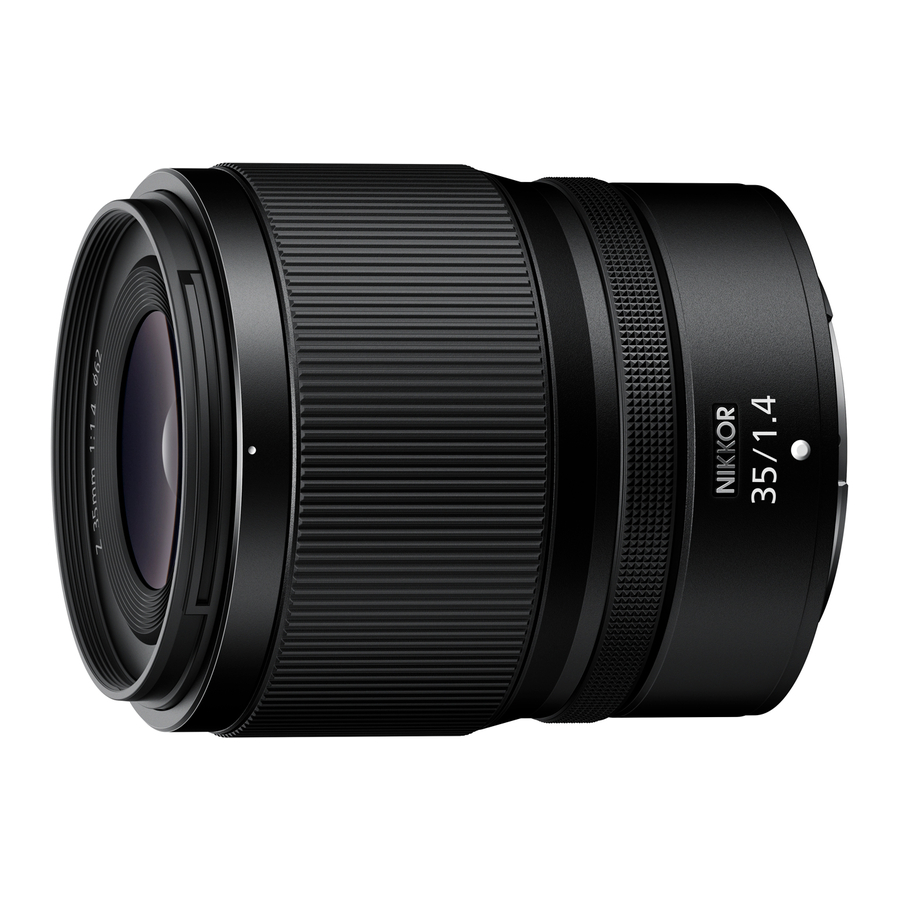 Nikon NIKKOR Z 35mm f/1.4 Manual