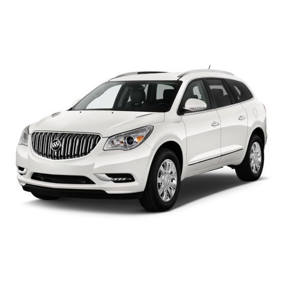 Buick Enclave 2016 Manual