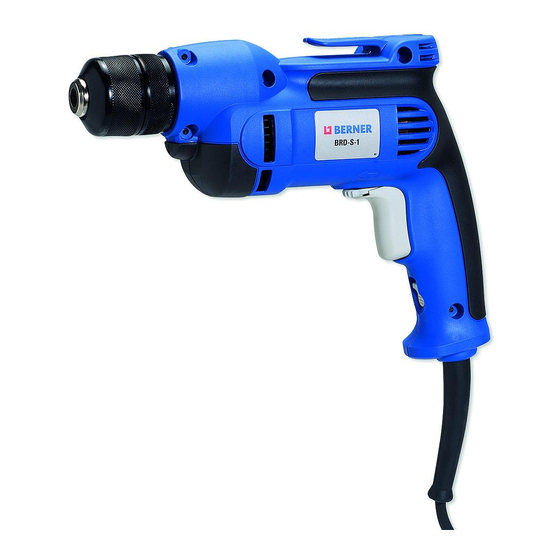Berner BRD-S-1 Original Instructions Manual