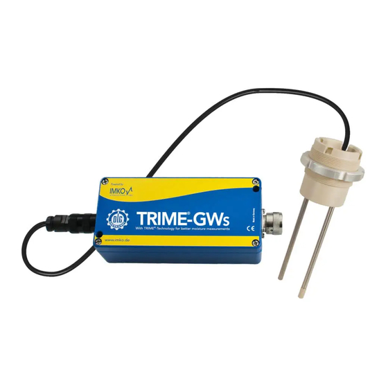 IMKO TRIME-GW Series Manual