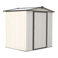 Arrow Storage Products EZEE Shed EZ6565LVCCEU Owner's Manual & Assembly Manual