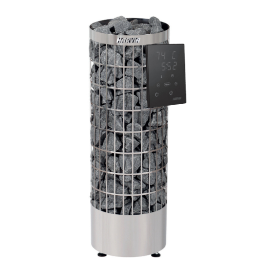 Harvia Cilindro PCXE Series Instructions For Installation And Use Manual