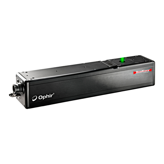 MKS Ophir BeamWatch PLUS Quick Start