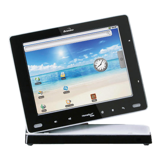 Binatone HOMESURF TABLET 8 - MANUAL 2 Manual