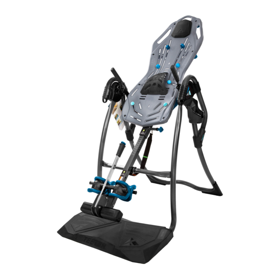 Teeter FitSpine LX4 Assembly Instructions Manual