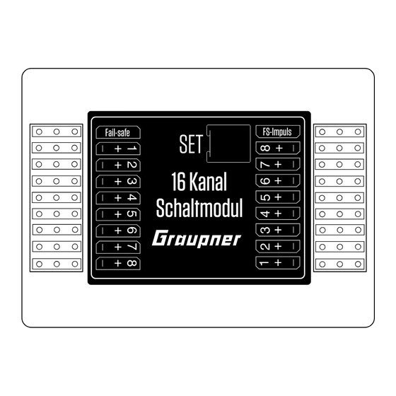 GRAUPNER 3972 Switch Module Manuals