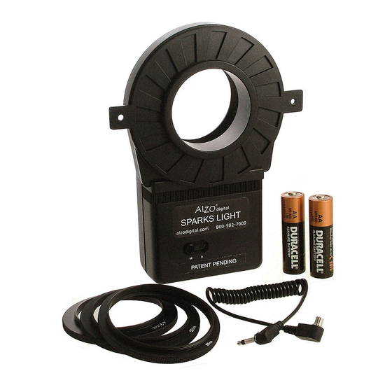ALZO SPARKS LIGHT User Manual