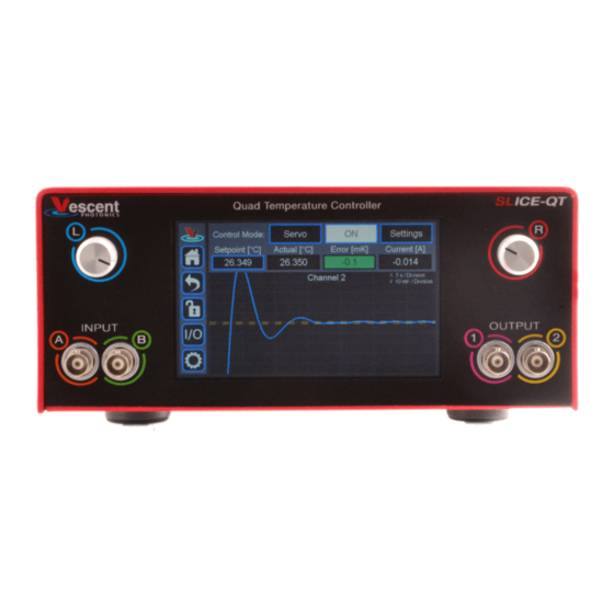 Vescent Photonics SLICE-QT Firmware Update
