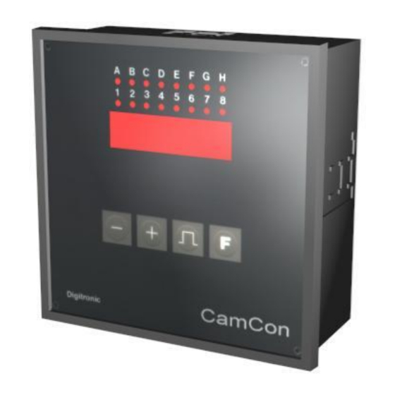 Digitronic CamCon DC33 Manual