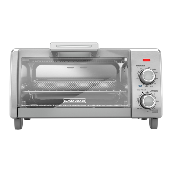 BLACK DECKER TO1787SS Use And Care Manual