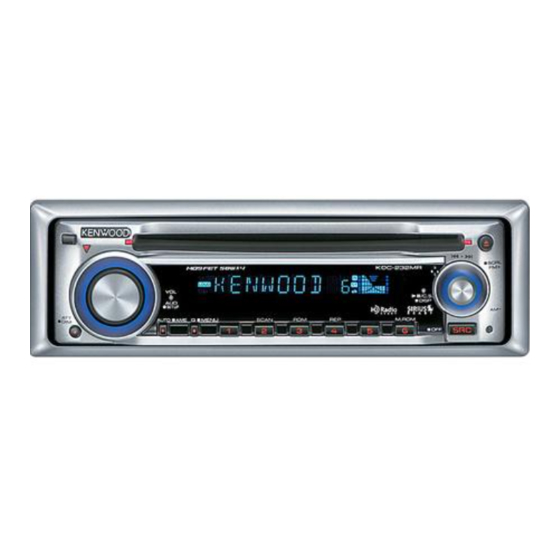 Kenwood KDC-W410Y Service Manual