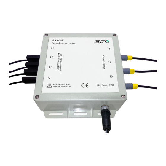 SUTO S110-P-V2 Instruction And Operation Manual