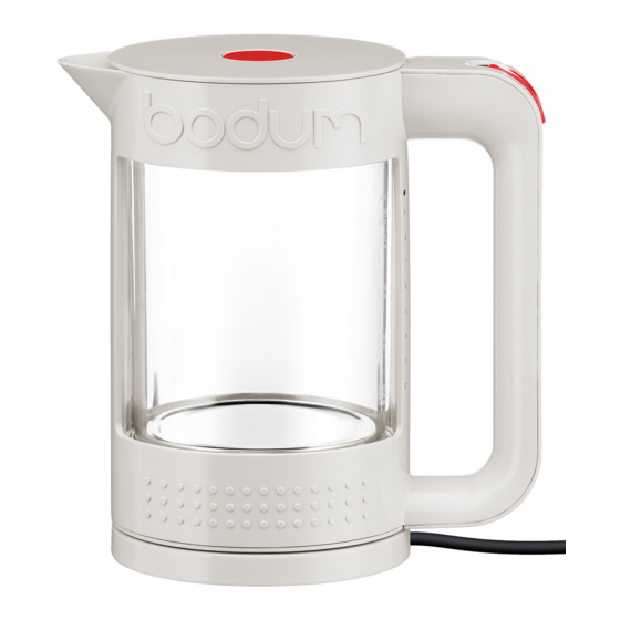 Bodum BISTRO 11445 Instructions For Use Manual