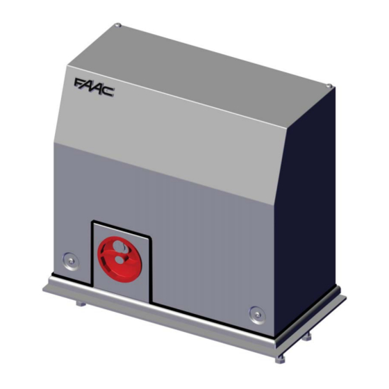 FAAC C850 User Manual