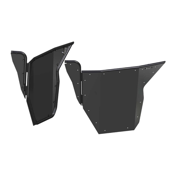 SuperATV DOOR-CA-DEF-00 Installation Instructions Manual