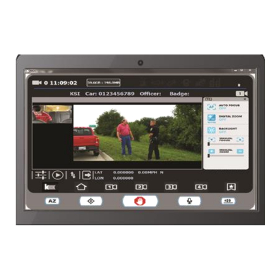 Kustom Signals Eyewitness HD ICV System Quick Reference Manual
