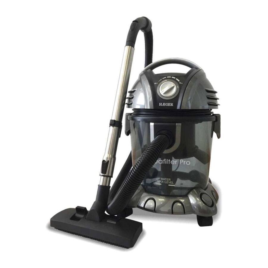 HAEGER Aquafilter Pro User Instructions