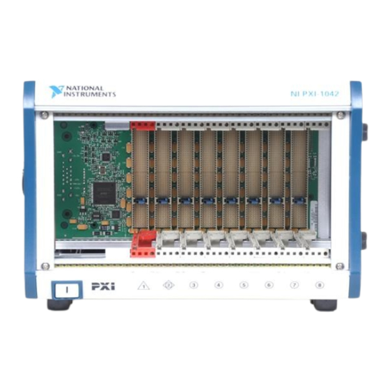 National Instruments NI Getting Started Manual