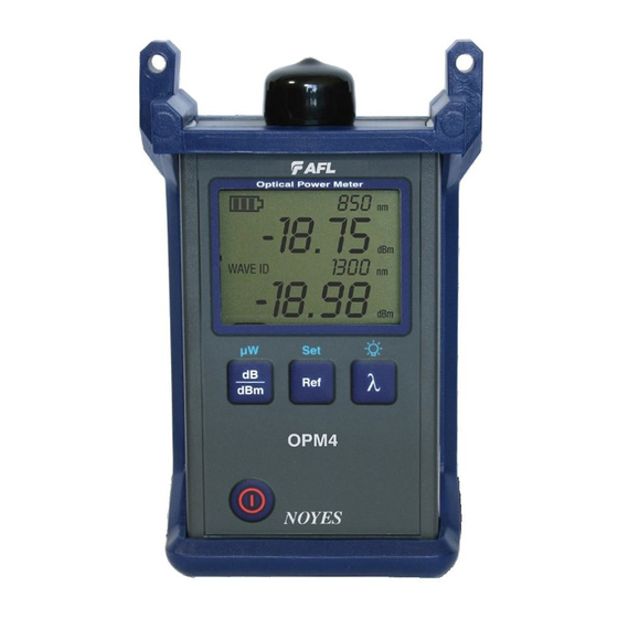AFL Noyes OPM4-4 User Manual