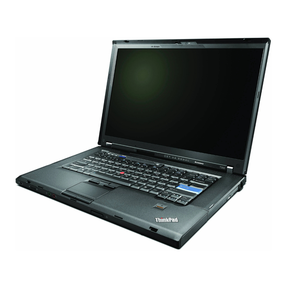 Lenovo ThinkPad W500 4061 Hardware Maintenance Manual