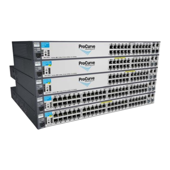 ProCurve 2610 Series Installation And Getting Started Manual