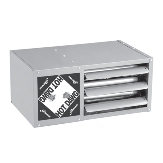 Modine Manufacturing HDS Installation And Service Manual
