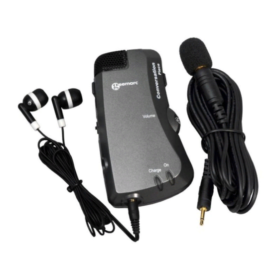 Geemarc CLA9 User Manual