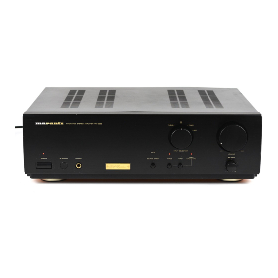 MARANTZ PM66KI SERVICE MANUAL Pdf Download | ManualsLib