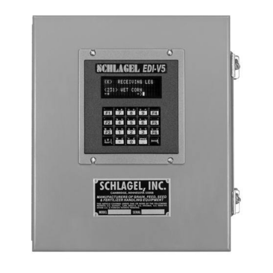 Schlagel EDI-V5 CONTROL Installation Manual