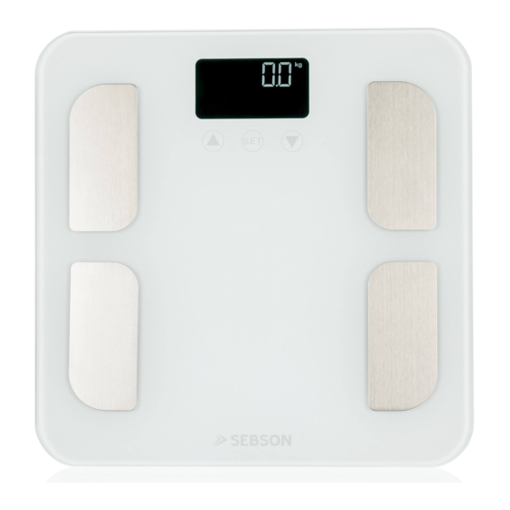 SEBSON SC BODY FAT A User Manual
