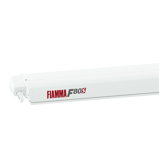 Fiamma F80s Installation And Usage Instructions