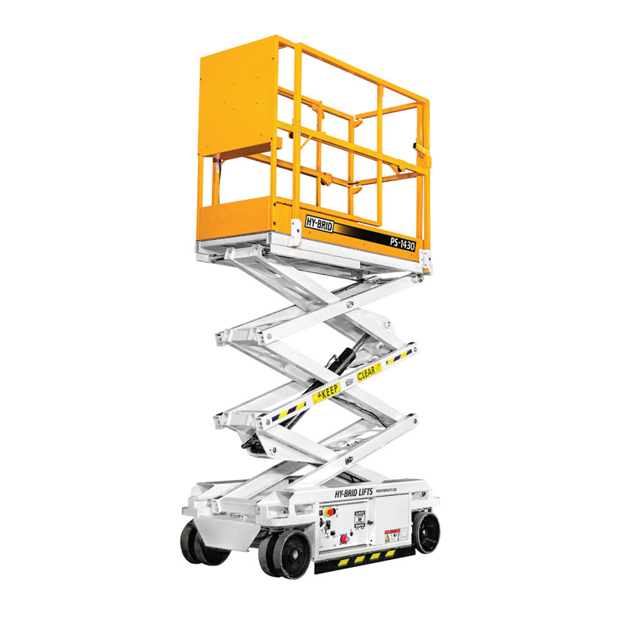 Hy-Brid Lifts PRO Series Maintenance & Troubleshooting Manual