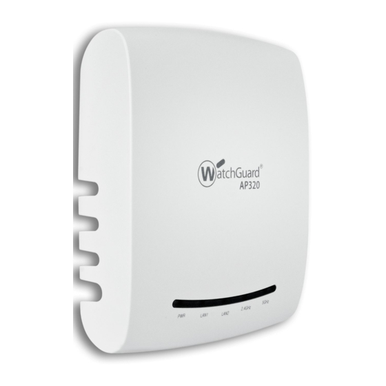Watchguard AP 320 Quick Start Manual