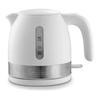 Rotel WATERKETTLEUNIVERSAL2968CH Instructions For Use Manual