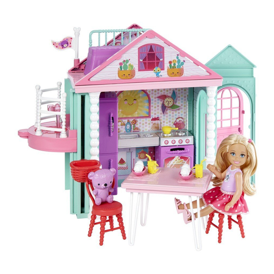 Mattel Barbie DWJ50 Instructions