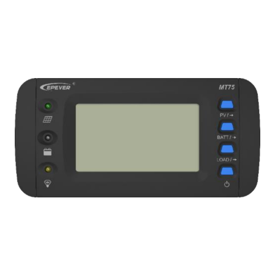 Epever MT75 User Manual