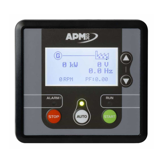 Kohler APM303 User Manual