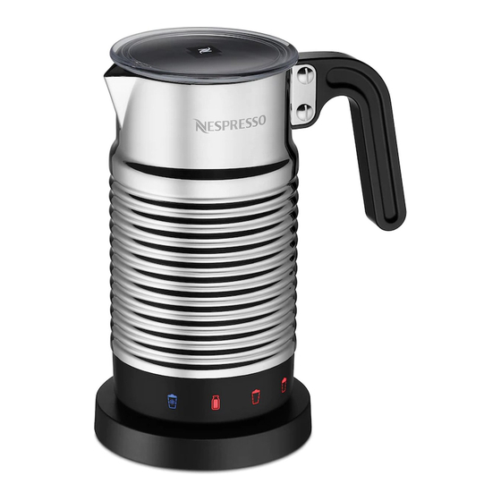 Nespresso AEROCCINO 4 Manual