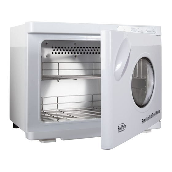 ForPro Classic Hot Towel Warmer Quick Start Manual