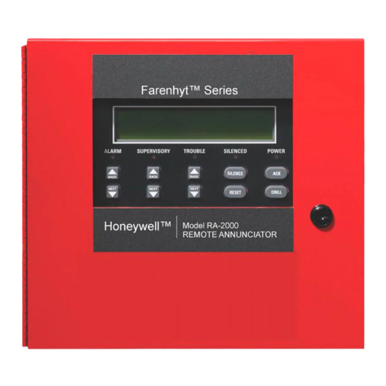 Honeywell Farenhyt Series Product Installation Document